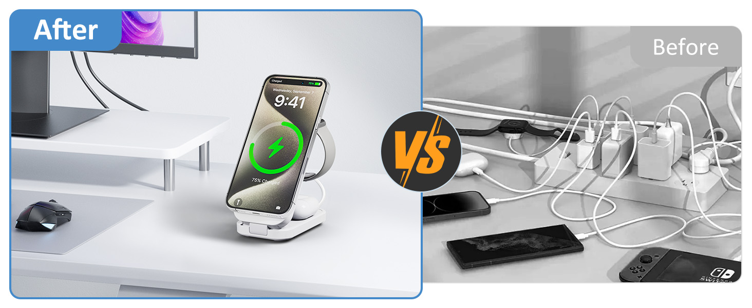 charge station 3 in 1
