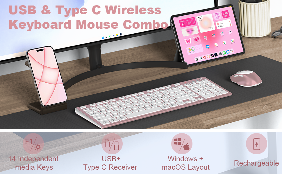 Wireless Keyboard and Mouse