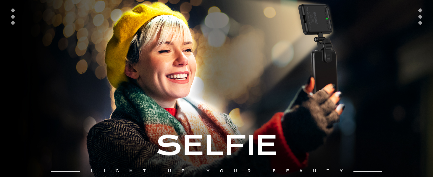 selfie light cell phone light picture rechargeable selfie light luz para telefono para tomar foto
