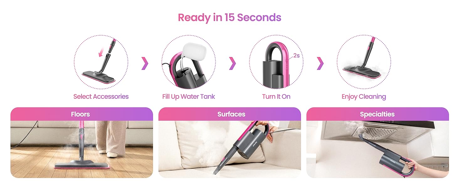 Schenley Steam Mop