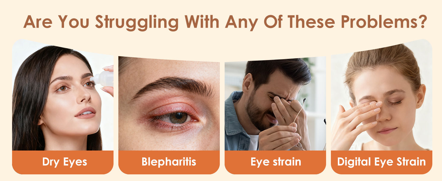 eye heating pad for dry eyes