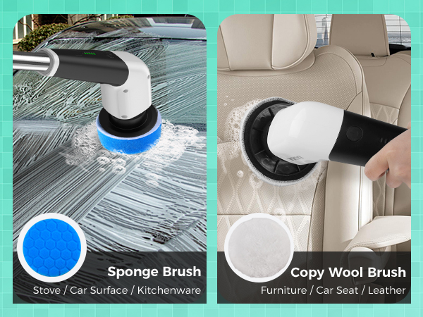 Electric Spin Scrubber Brush