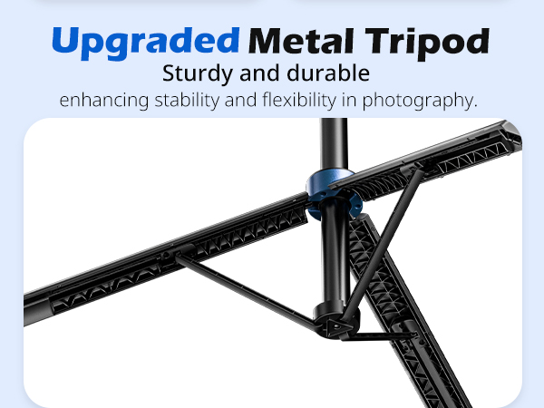 Metal tripod