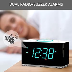 dual radio buzzer alarm