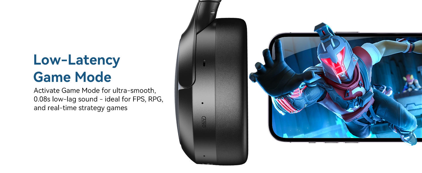 headphone with game mode