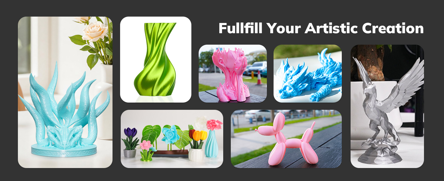 AMOLEN Shiny Silk Pla
