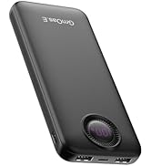 GrnOas.E Portable Charger,10000 mAh Power Bank Travel Charger with USB-C(Input&Output),2.4A Fast ...