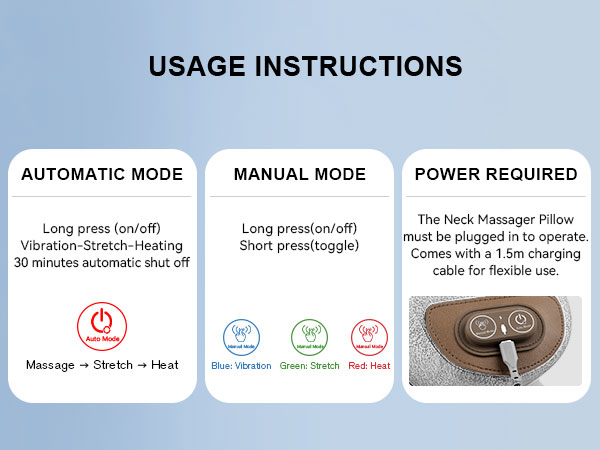 thera pillow traction massager