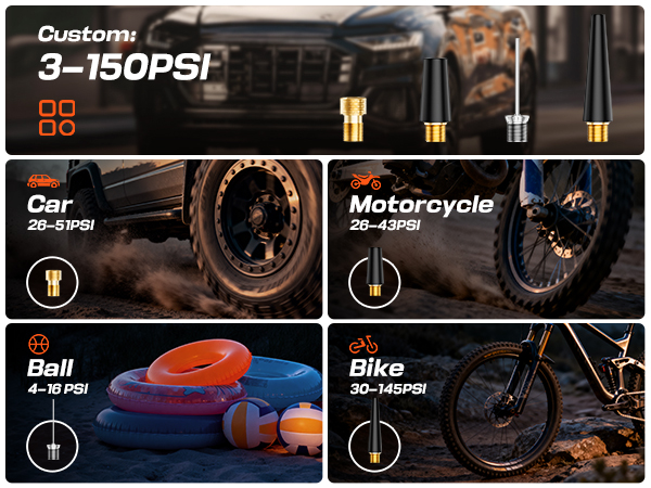 car tire air pump portable