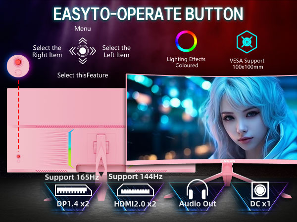 EASY TO-OPERATE BUTTON