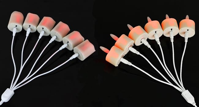 Rechargeable candles