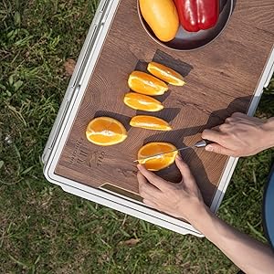 woodgrain chopping board lid