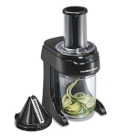 vegatable paderno veggie tri-blade spiral slicer tool electric machines appliance spiralizer