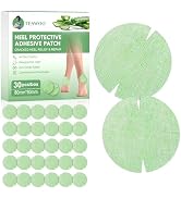 TEAWOO 30PCS Patented Aloe Vera Cracked Heel Treatment Patches, Cracked Heel Repair Bandage