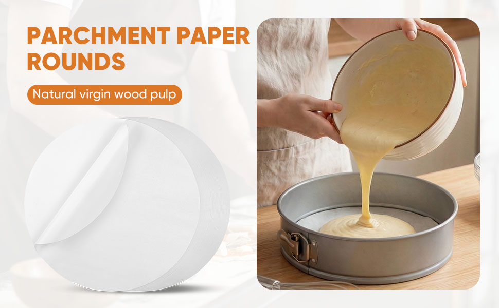 Parchment Paper Rounds