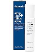 This Works Sleep Plus Pillow Spray, 50 ml - Motion-Activated Sleep Spray Infused with Lavender, C...