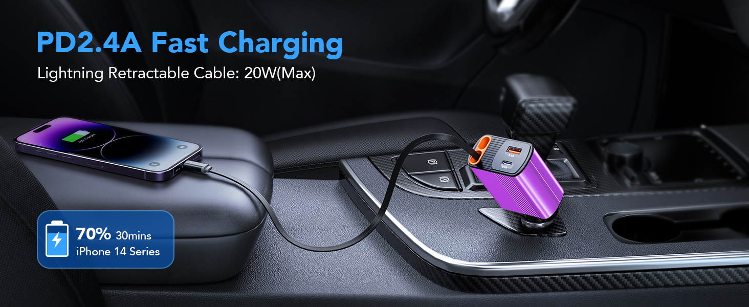 Retractable Car Charger