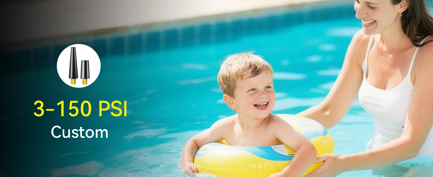 Portable Tire Inflator for Custom