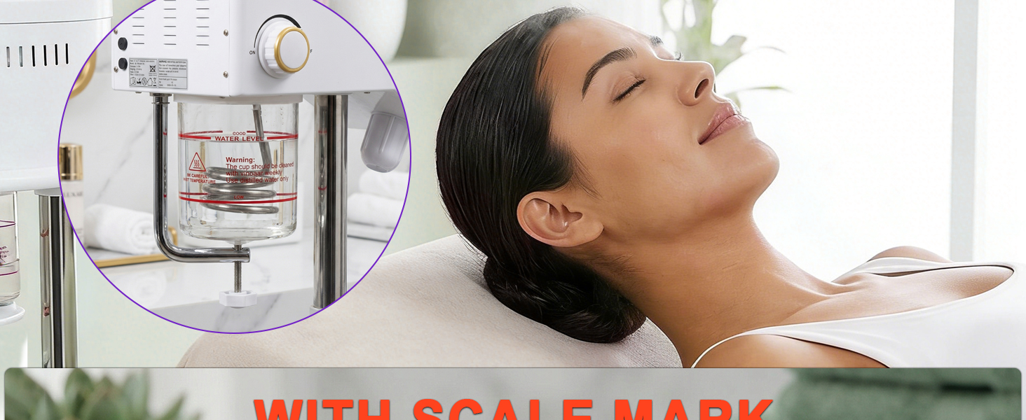 FACIAL STEAMER ACCESSORY (Big Glass Jar)
