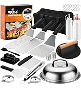 N NOBLE FAMILY 27 PCS Griddle Accessories Kit, Flat Top Grill Accessories Set for Camping, Profes...