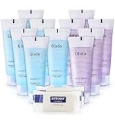 Gisdo Hotel Soaps and Toiletries Bulk Set, Hotel Toiletries (90 Pcs) 3-Piece Set: 30 Hotel Bar So...