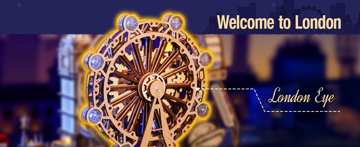 ROKR 3D WOODEN PUZZLE