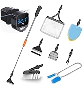SEAOURA Aquarium Cleaner Tool with Aquarium Magnetic Cleaner &amp; 7-in-1 Aquarium Cleaning Kit