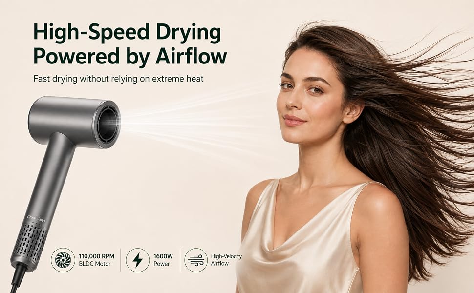 High-Speed Drying Powered by Airflow