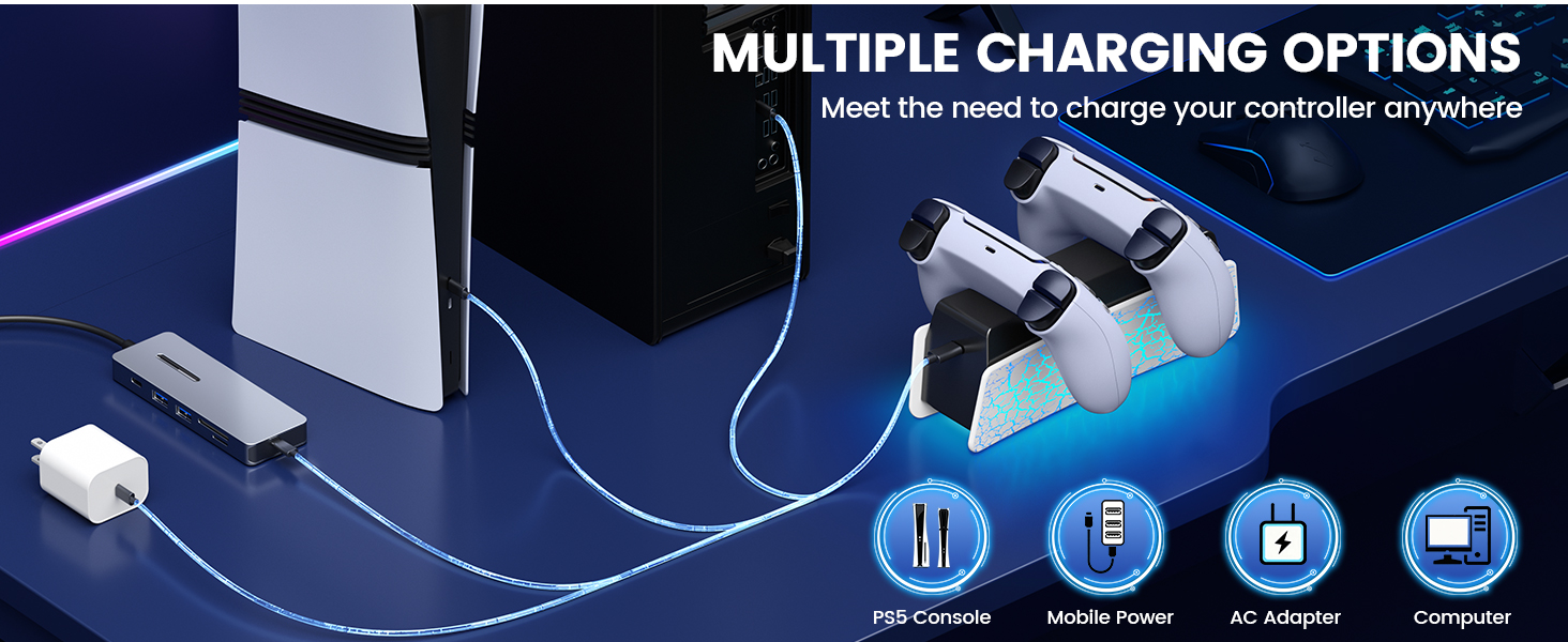 ps5 charging dock