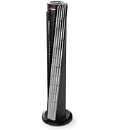 Vornado 184 Whole Room Air Circulator Tower Fan, 41", 184-41", Black