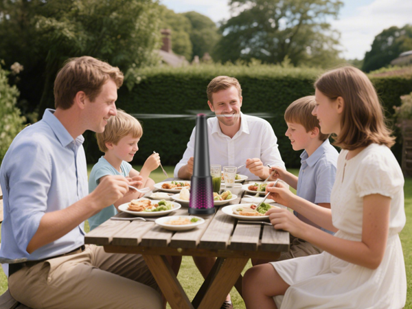 fly fan for outdoor table