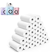 20 Rolls Instant Print Camera for Kids Refill Print Paper - Hikkon Thermal Print Paper Rolls Phot...