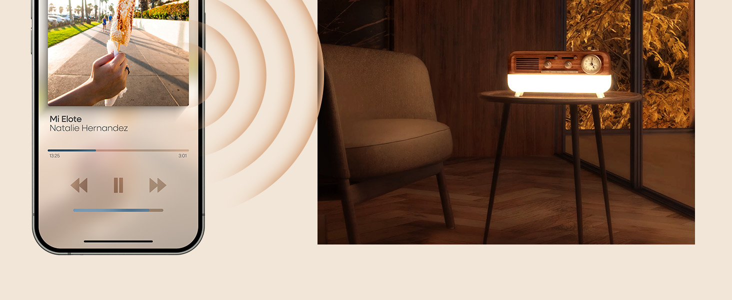 sleep machine, bluetooth speaker, clock,