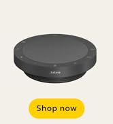 Jabra Speak2 55 Wireless Bluetooth Speakerphone - Portable Speaker with 4 Noise-Cancelling Mics, ...