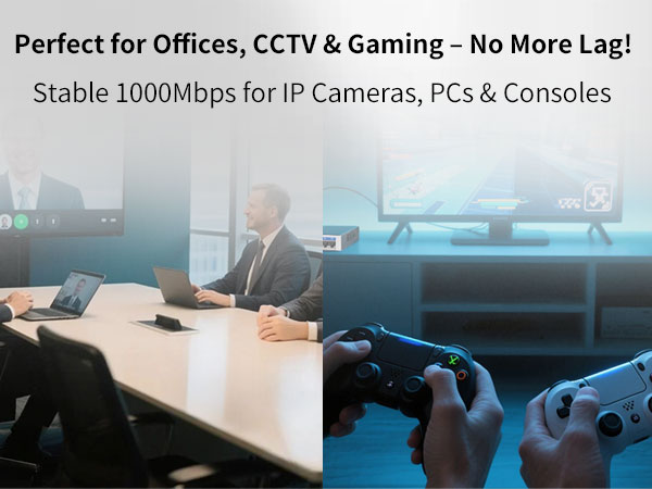 8-Port Gigabit Ethernet switch