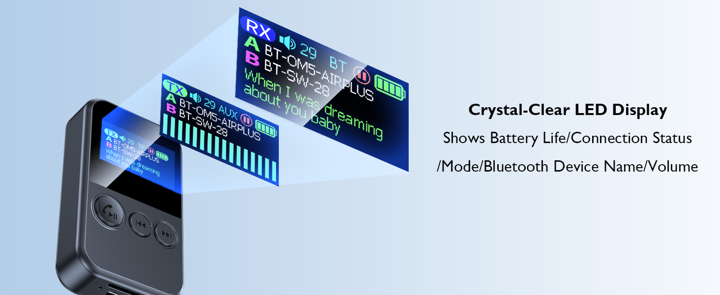 bluetooth audio transmitter