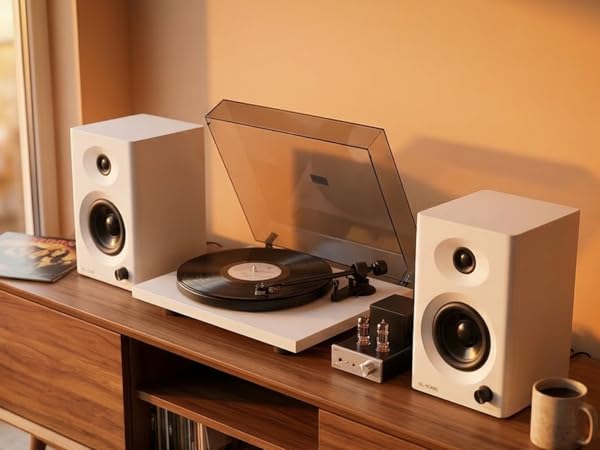 bookshelf speakers for record player