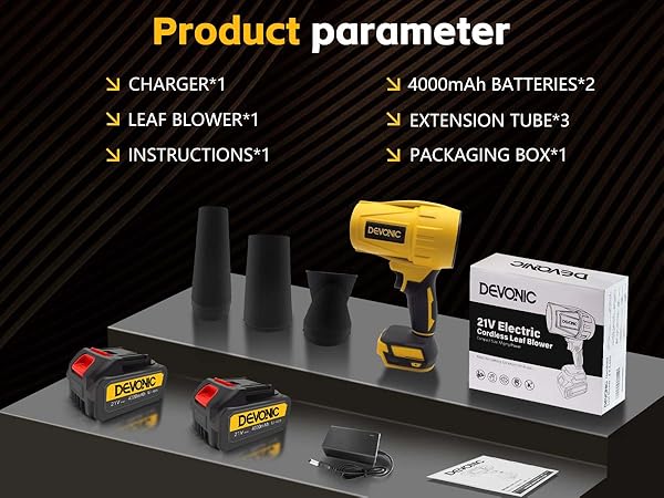 cordless leaf blower