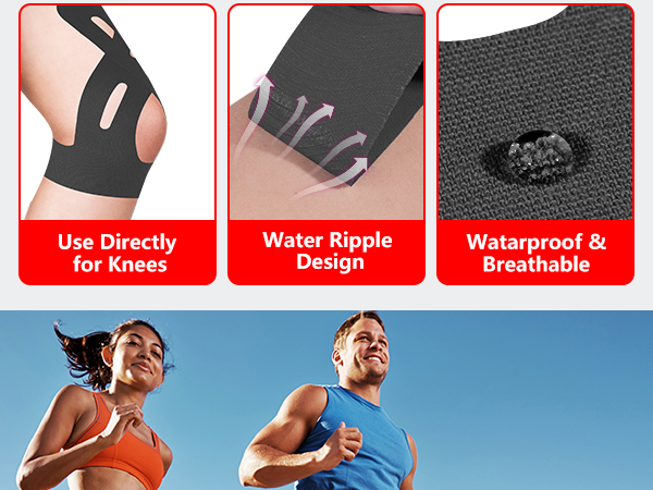 knee tape for knee pre cut