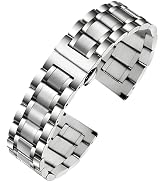 TStrap Metal Watch Band – Quick Release Watch Bands for Men Women - Stainless Steel Smart Watch S...