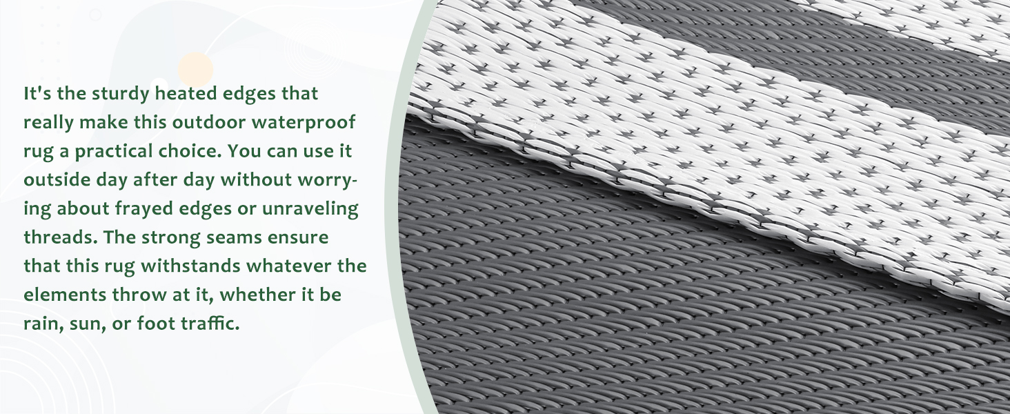 Outdoor rug