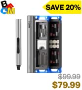 R-A04 Mini Cordless Rotary Tool Kit - Brushless Motor, 22000 RPM Variable Speed, 3...