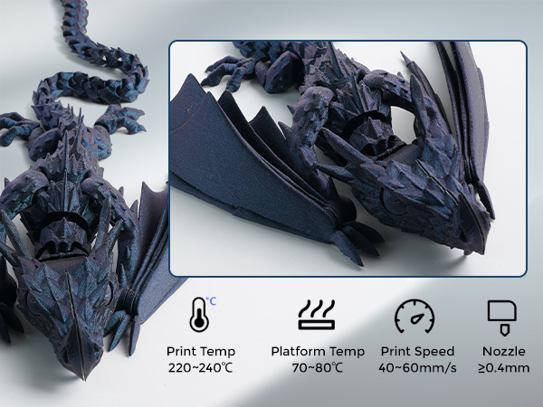 Burnt Titanium filament