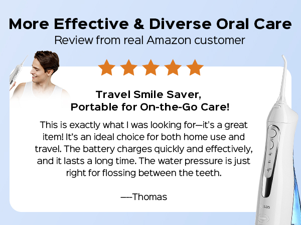 Selección de dientes dentales Flosser de agua Keep your teeth clean
