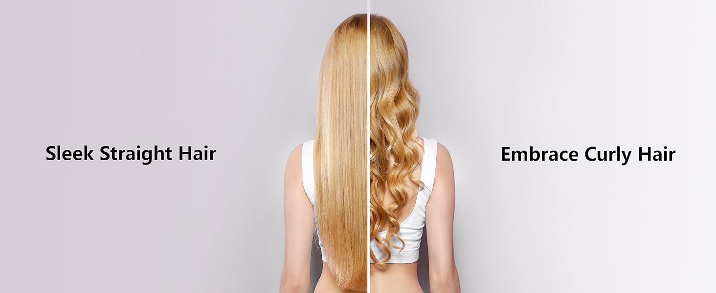 hair straightener and curler 2 in 1