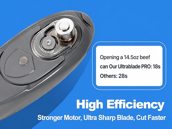 Automatic Can Opener Electric with Smooth Edge
