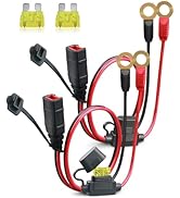 YHPWOQ 2 Pack 16AWG GC008 X-Connect Compatible with NOCO Battery Charger Accessories, M10 (3/8in)...