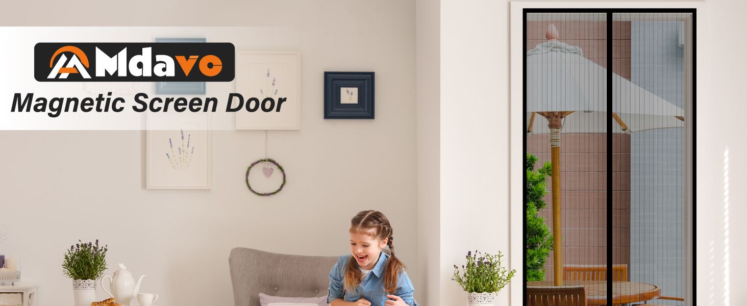 Magnetic Screen Door