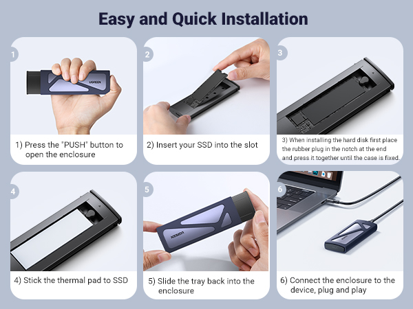 Ugreen 10G ssd enclosure