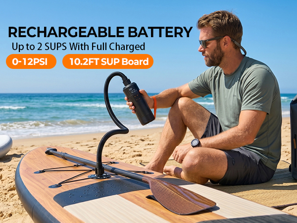paddle board electric pump